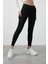 Büyük Beden Seçeneğiyle Yüksek Bel Toparlayıcı Üşütmeyen Kışlık Spor Tayt Kadın Tayt 626TIGHTS 4