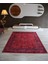 Afgan Kırmızı Salon Halısı Makinede Yıkanabilir Arte Mutfak Halısı Modern Yolluk Dekoratif Kaymaz Taban Kilim 1