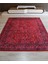 Afgan Kırmızı Salon Halısı Makinede Yıkanabilir Arte Mutfak Halısı Modern Yolluk Dekoratif Kaymaz Taban Kilim 2