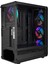 Rampage Bumpy 4X12CM Rainbow Fanlı Tempered Camlı Matx Oyuncu Bilgisayar Kasası 2