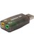 4504 5+1 Harici USB Ses Kartı 3.5mm Kulaklık Mikrofon Çevirici Dönüştürücü 2