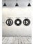 Bitcoin Chainlink Dogecoin Figürlü Dekoratif Ahşap Tablo 5