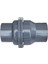 Pvc Çalpara Çekvalf Iki Parçalı Gövde Civatalı 50MM 1