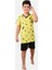 Erkek Çocuk 3 Lü Set Desenli Yazlık Pijama Takımı M3001 1
