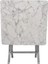 Mermer Desenli Katlanabilir Masa 60X60 1