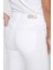 Kadın Beyaz Jean Pantolon 15155438 7