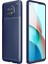 Xiaomi Redmi Note 9 5g Karbon Tasarımlı Kapak Lacivert 1