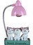 Best Friends Sevimli Kediler Işıklı Biblo Kedi Temalı Masa Gece Lambası 1