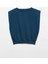 3588 Crop Vatkalı Sweatshirt-Petrol 1
