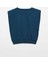 3588 Crop Vatkalı Sweatshirt-Petrol 2