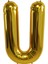 Folyo Balon Harf 75CM Gold U 1