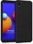 Matte Silicone Samsung Galaxy A01 Core Kılıf Siyah 1