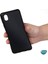 Matte Silicone Samsung Galaxy A01 Core Kılıf Siyah 4