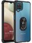 Samsung Galaxy A12 Kılıf Grande Clear Ring Holder Siyah 1