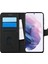 Samsung Galaxy S21 Kılıf Fabric Book Wallet Siyah 1