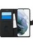Samsung Galaxy S21 Plus Kılıf Fabric Book Wallet Siyah 1