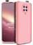 Xiaomi Redmi K30 Pro Kılıf Double Dip 360 Protective Rose Gold 1