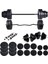108 kg Z Bar Halter Seti ve Dambıl Seti Ağırlık Fitness Seti 1