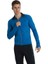Erkek Mavi Siyah Dalgıç Kumaş Slim Fit Eşofman Takımı Crosstime 1017-08 2