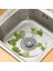 2 Kademeli Dokunmatik Lavabo Tıkacı Silikon Lavabo Gider Tıpası 1