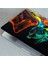 Kırmızı Sarı Notebook - Laptop Sticker Kaplama 1