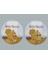 Sticker Bebek Tatilde Baby Shower Pembe Pak:50 1