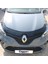 Renault Clio 5 Ön Kaput Koruyucu Rüzgarlık Deflektör Akrilik Abs 4mm Parlak Siyah 2020-> 3