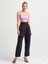 3540 Askılı Crop Top-Lila 2