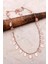 Pullu Rose Gümüş Sallantılı Kolye 7107 1
