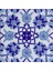 20*20 Cm Cç10 Iznik Çini Karo 5' Li 1 Paket 1