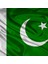Pakistan Gönder Bayrağı Raşel Kumaş 70 x 105 cm 2