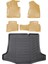 Honda Civic SEDAN 2012-2016 BEJ 3D Havuzlu Paspas+Bagaj Havuzu Set 3