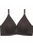 7822 Penye Kumaşlı Süngersiz Sporcu Sütyeni - Siyah 2
