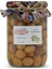 Doğal Salamura Çizik Yeşil Zeytin (400 gr - Cam Kavanoz) 1