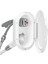 Case W/wh.shower, Mixer Tap, 3m Hose, W/lid, White 1