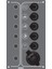 Kontrol Paneli, 5 Sugeçirmez Anahtar ve Ot. Sigorta, 12V 1