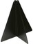 Konik Işaret, 350X340MM, Siyah 1