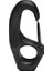 Snap Hook W/eye Ø15X55MM, F/ø8mm Cord, Polyam. Black 1
