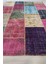 Patchwork Fuşya Multi El Halısı 4