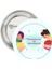 Buton Rozet Iğneli Arkadaşıma Iyi Davranıyorum 44 mm 5'li Paket 1
