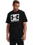 Ua Abc Camo Boxed Logo Ss Siyah Erkek T-Shirt 1361673-001 1