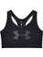 Kadın Armour® Mid Keyhole Graphic Spor Sütyeni 1344333-001 1