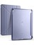 Apple iPad Uyumlu 10.2" 8. Nesil Kılıf Kalemlikli Premium Standlı Katlanabilir Kılıf Trifolding Kalem Bölmeli Yumuşak Lux Kapak 1