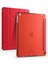 Apple iPad 9.7" 5. 6. Nesil 2017 2018 Kılıf Premium Kalemlikli Standlı Katlanabilir Kılıf Kalem Bölmeli Yumuşak Lux Kapak Tri Folding 1
