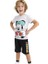 4531 Erkek Çocuk Bermuda Şortlu Pijama Takım 1