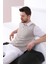 Beyaz/bej Polo Yaka Desenli Erkek Pamuk Triko T-Shirt 4