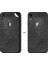 Apple iPhone Xr Dekoratif Arka Koruma Sticker Siyah Pırıltılı Yıldız Tozu 3