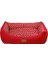 Tarte Puantiyeli Köpek Yatagi 70X95X22CM (Kirmizi) [xl] 1
