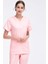 Pembe Bayan Hastane Doktor Hemşire Nöbet Cerrahi Tek Üst Forma 1