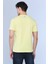 Joshua Sarı Erkek Bisiklet Yaka Tshirt 5